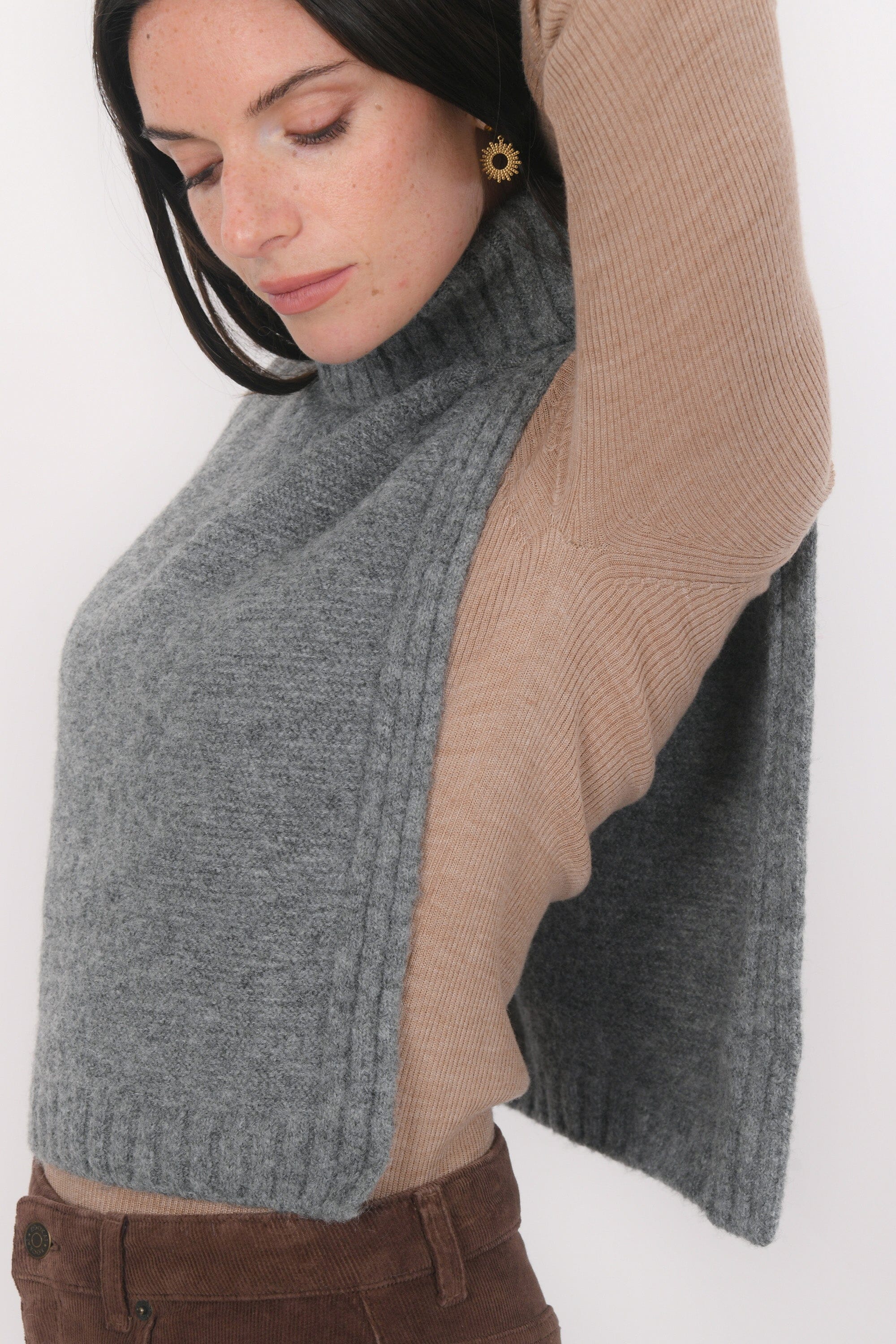 COL - BAMBI - GRIS CHINE ACCESSOIRES NEW KOOKAI Mode Kookai