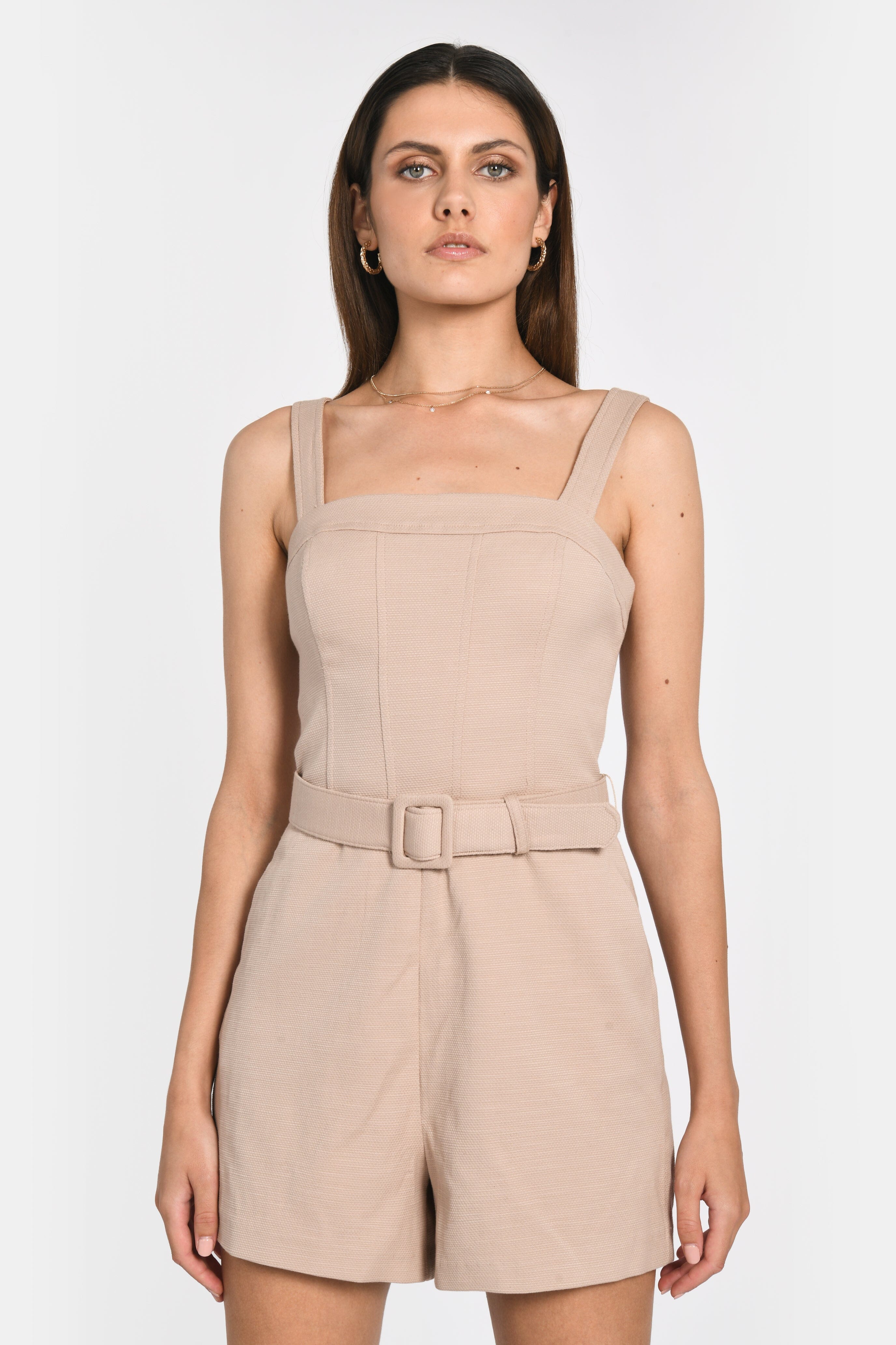 COMBI-SHORT URSULA BEIGE PANTALON NEW KOOKAI Mode Kookai