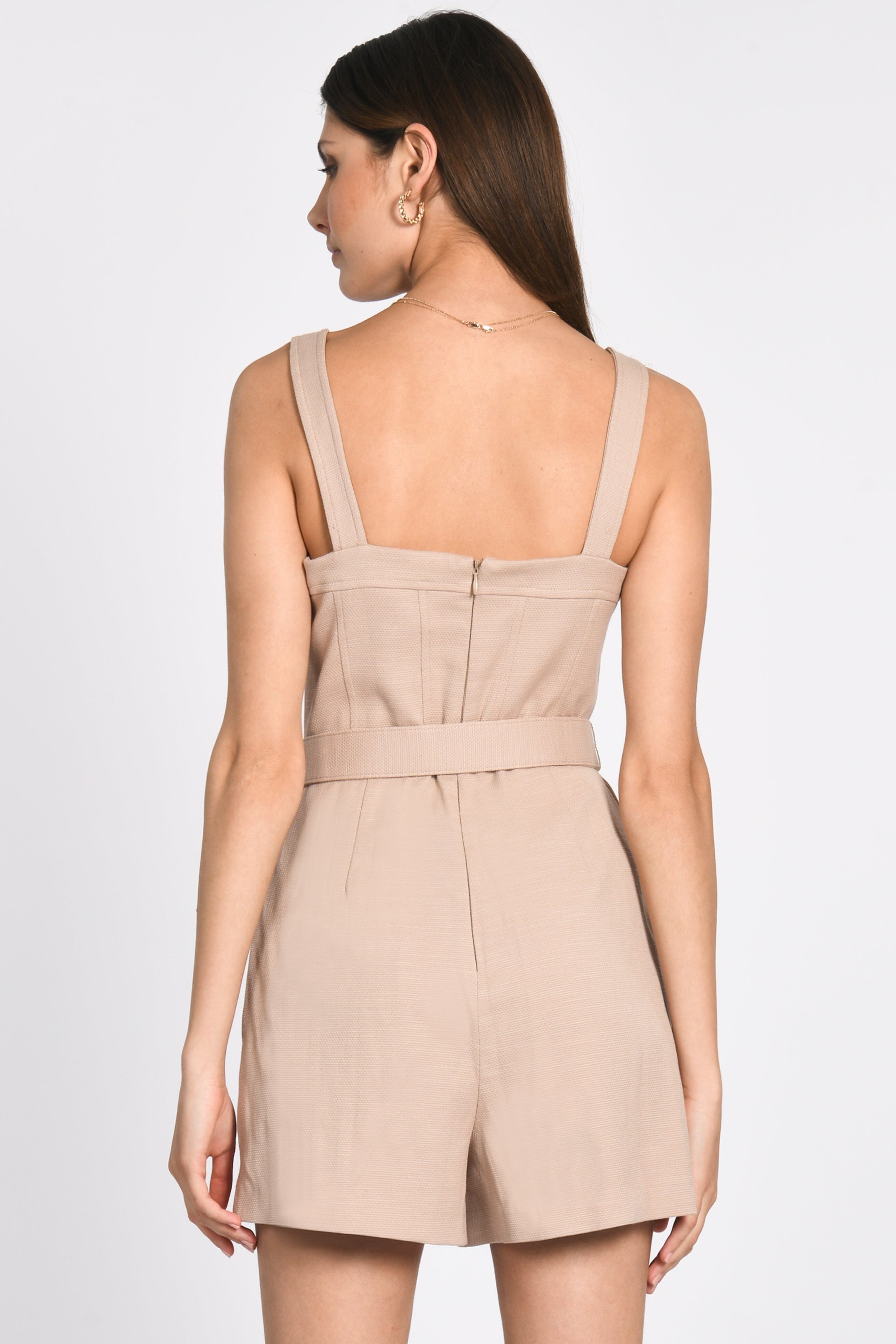 COMBI-SHORT URSULA BEIGE PANTALON NEW KOOKAI Mode Kookai