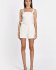 COMBI-SHORT URSULA ECRU PANTALON NEW KOOKAI Mode Kookai