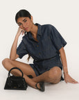 COMBINAISON - AMBER - MARINE PANTALON SPORTWEAR NEW KOOKAI Mode Kookai