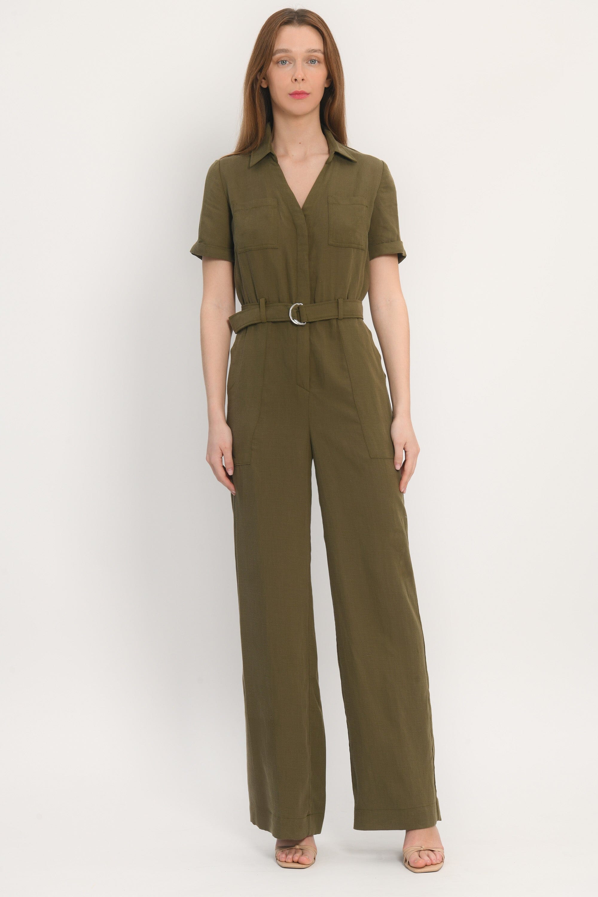 COMBINAISON - ARIANE - KHAKI PANTALON NEW KOOKAI Mode Kookai