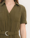 COMBINAISON - ARIANE - KHAKI PANTALON NEW KOOKAI Mode Kookai