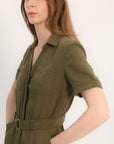 COMBINAISON - ARIANE - KHAKI PANTALON NEW KOOKAI Mode Kookai