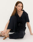 COMBINAISON - ARIANE - NAVY PANTALON NEW KOOKAI Mode Kookai