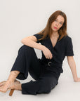 COMBINAISON - ARIANE - NAVY PANTALON NEW KOOKAI Mode Kookai