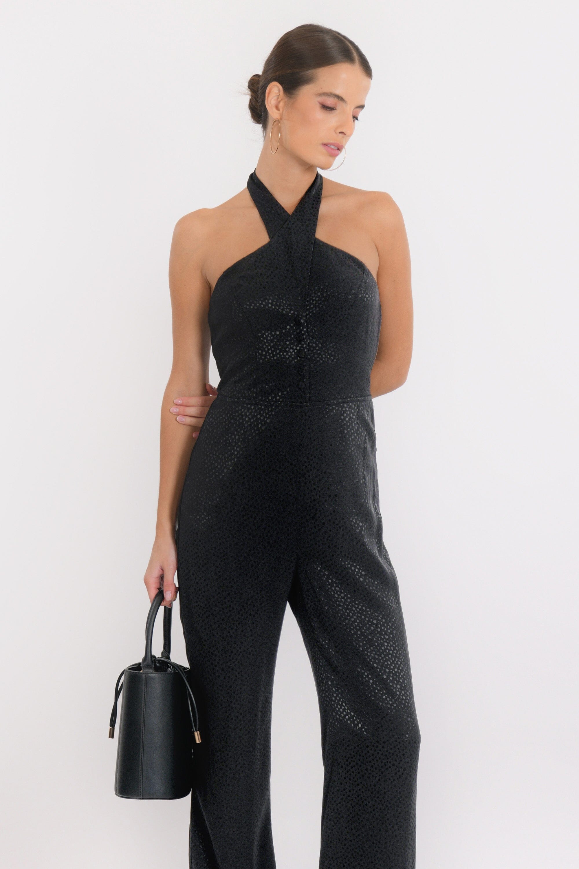 COMBINAISON - BAKER - NOIR PANTALON NEW KOOKAI Mode Kookai