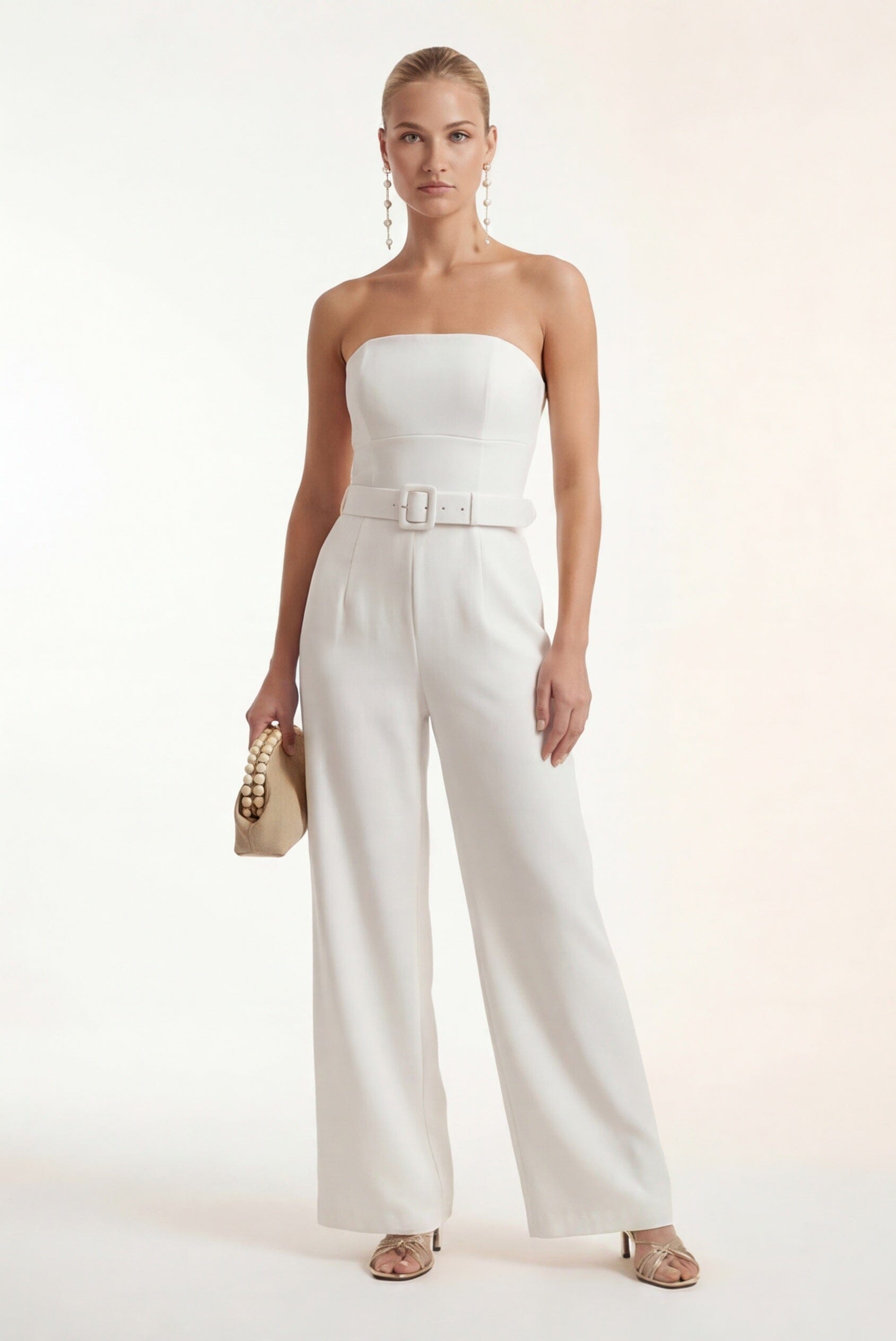 COMBINAISON - CLEO - BLANC PANTALON NEW KOOKAI Mode Kookai