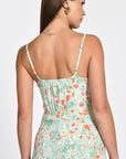 COMBINAISON IMPRIMÉE ROSANNA MULTI VERT PANTALON KOOKAI Mode Kookai