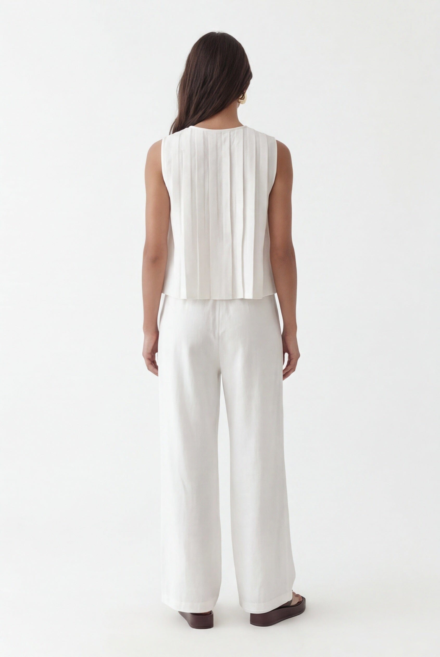 CROP TOP - CALETA - ECRU TOP NEW KOOKAI Mode Kookai