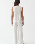 CROP TOP - CALETA - ECRU TOP NEW KOOKAI Mode Kookai