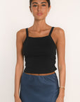 DEBARDEUR - ALISSON - NOIR TEE SHIRT KOOKAI Mode Kookai
