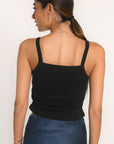 DEBARDEUR - ALISSON - NOIR TEE SHIRT KOOKAI Mode Kookai