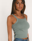 DEBARDEUR - ALISSON - SAUGE TEE SHIRT KOOKAI Mode Kookai