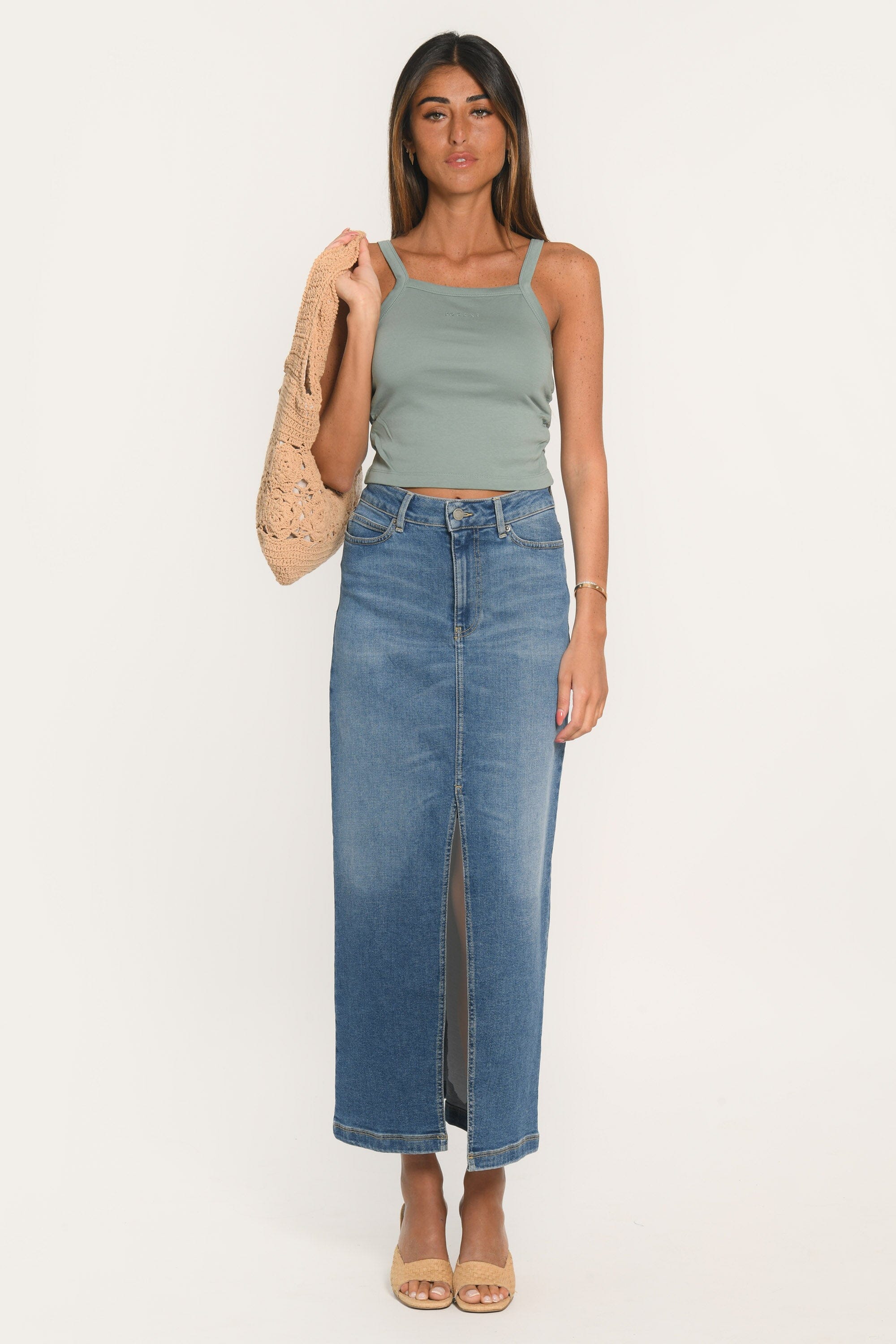 DEBARDEUR - ALISSON - SAUGE TEE SHIRT KOOKAI Mode Kookai