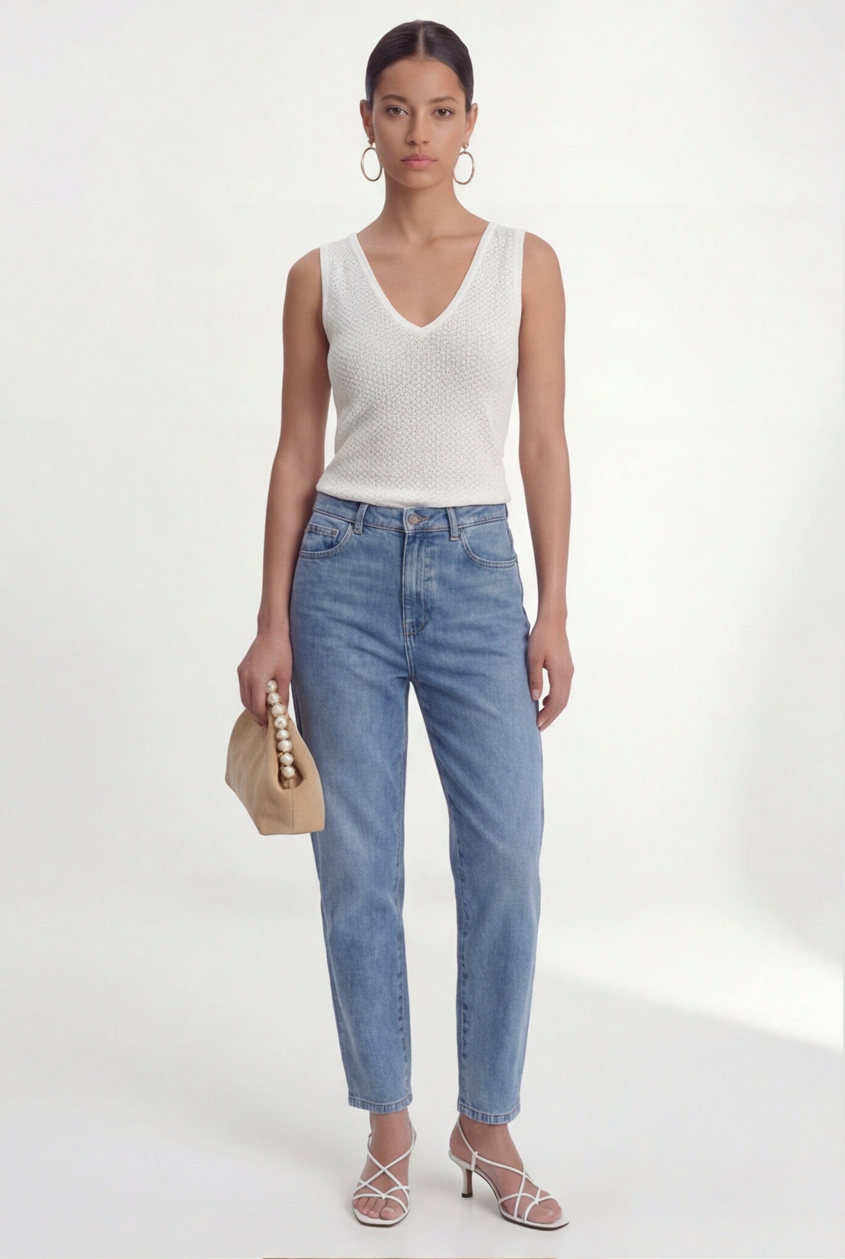 DEBARDEUR - CHARLIZE - ECRU PULL NEW KOOKAI Mode Kookai