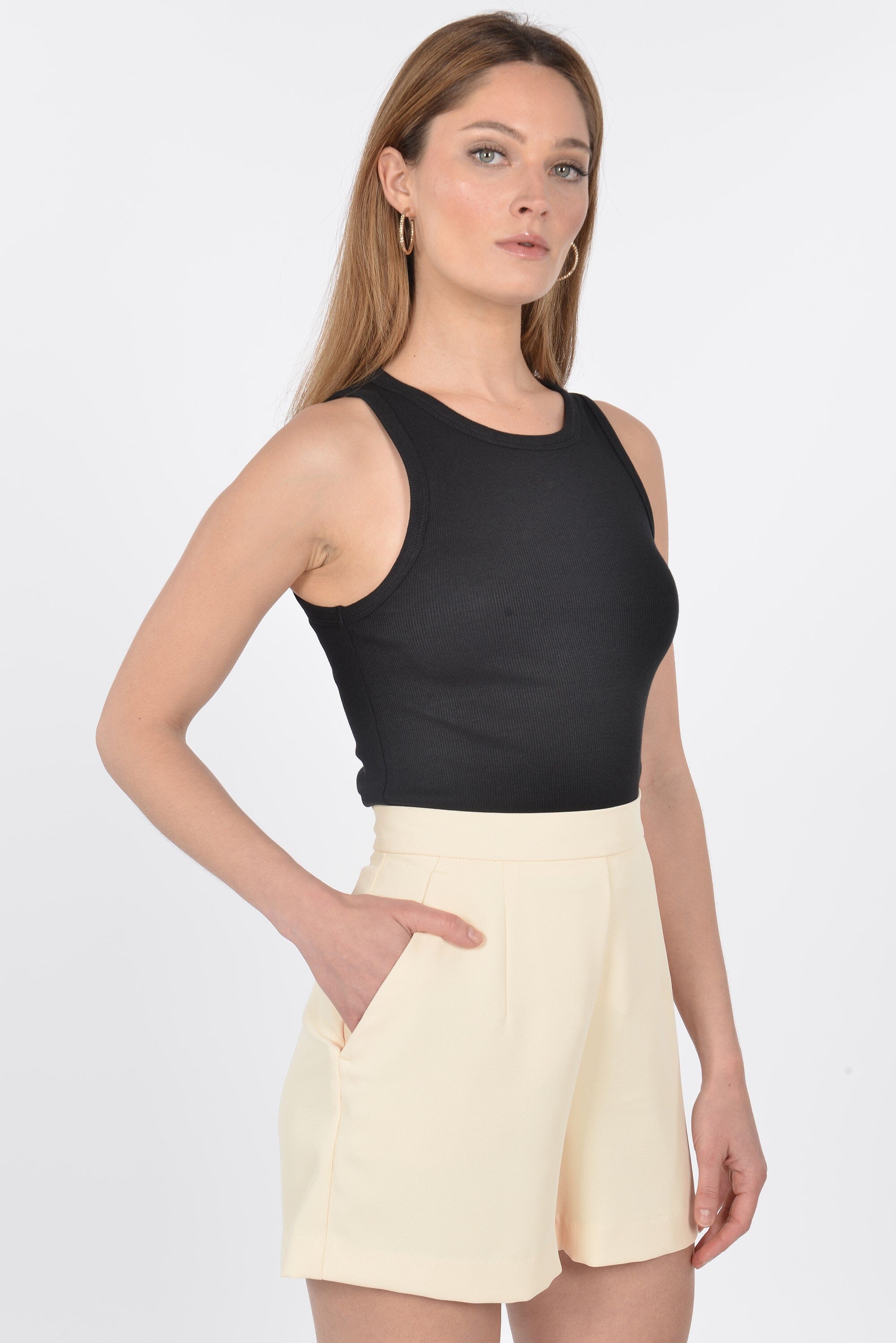 DEBARDEUR CLEA NOIR TEE SHIRT KOOKAI Mode Kookai