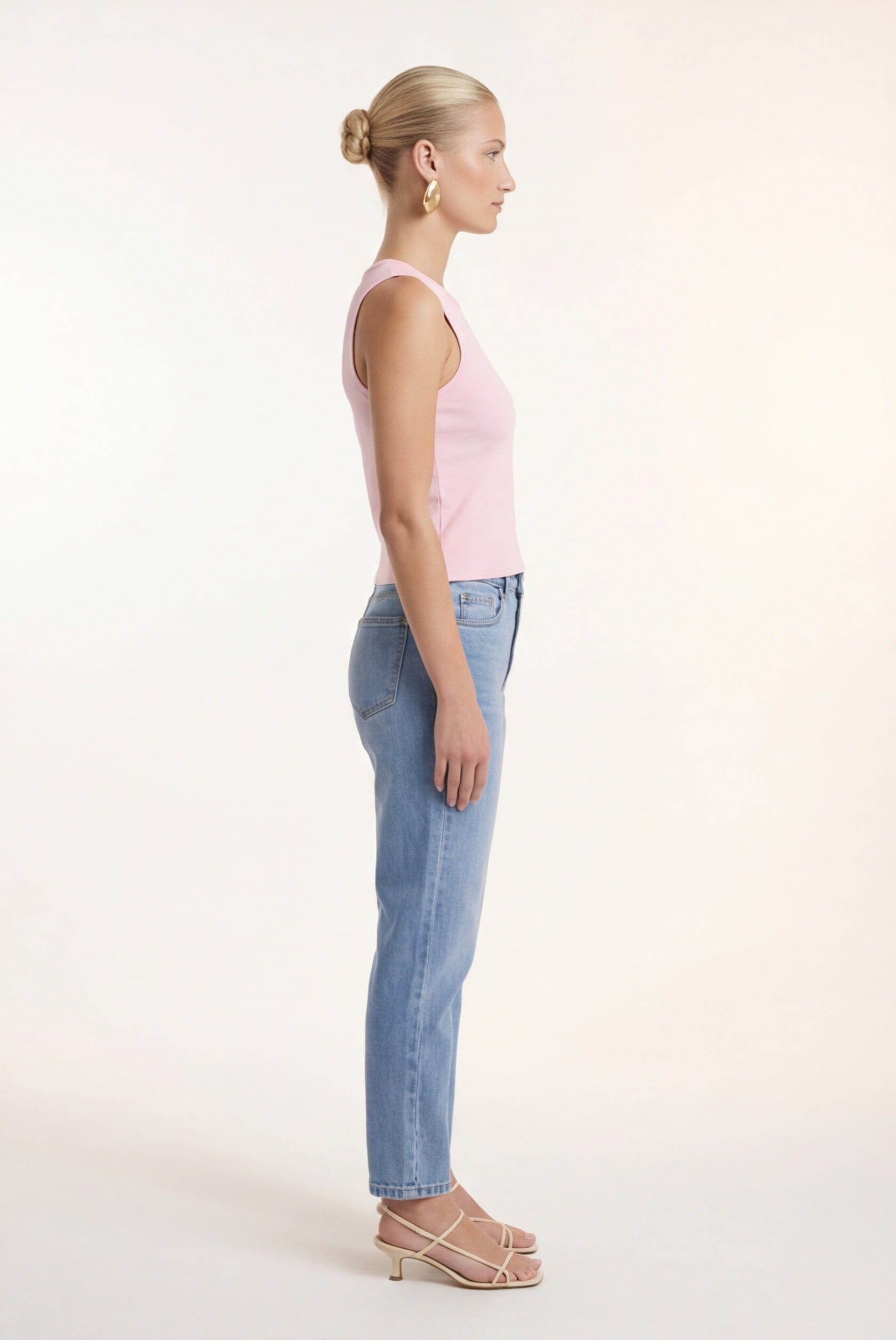 DEBARDEUR - COEUR - ROSE TEE SHIRT NEW KOOKAI Mode Kookai