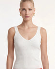 DEBARDEUR COL V - LOLITA PARTY - OFF WHITE PULL NEW KOOKAI Mode Kookai