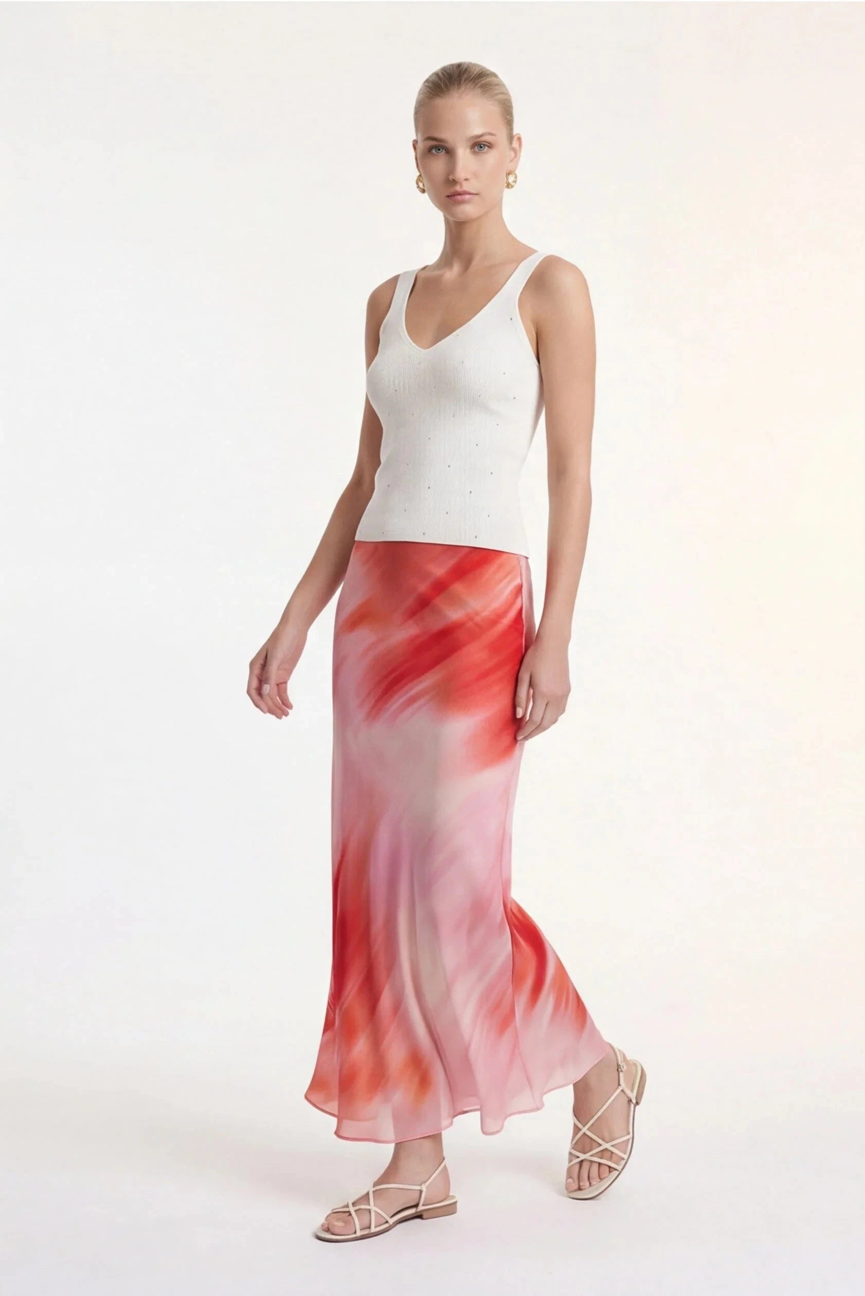 DEBARDEUR COL V - LOLITA PARTY - OFF WHITE PULL NEW KOOKAI Mode Kookai