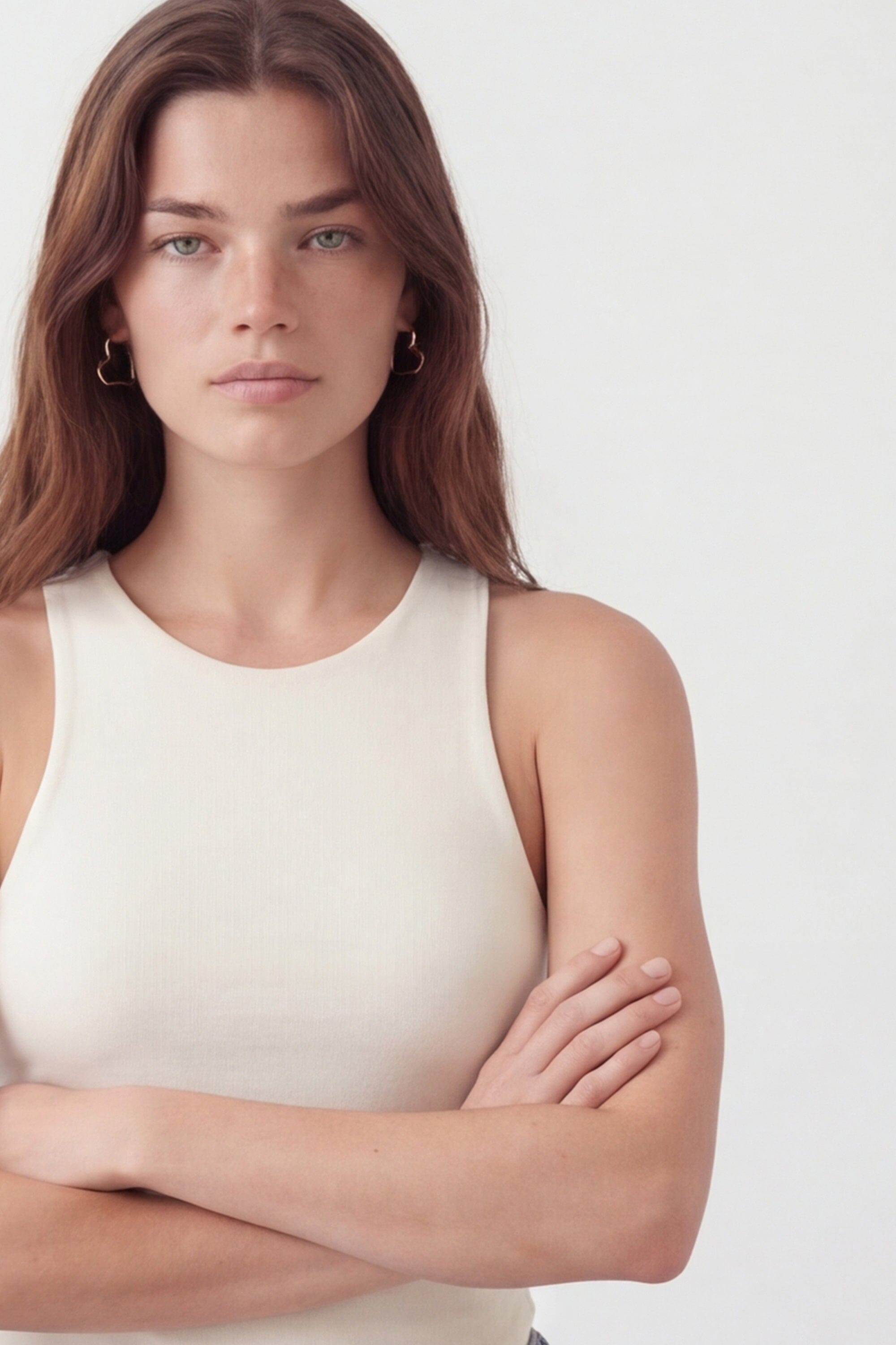 DEBARDEUR - JULIETTE - ECRU TEE SHIRT NEW KOOKAI Mode Kookai