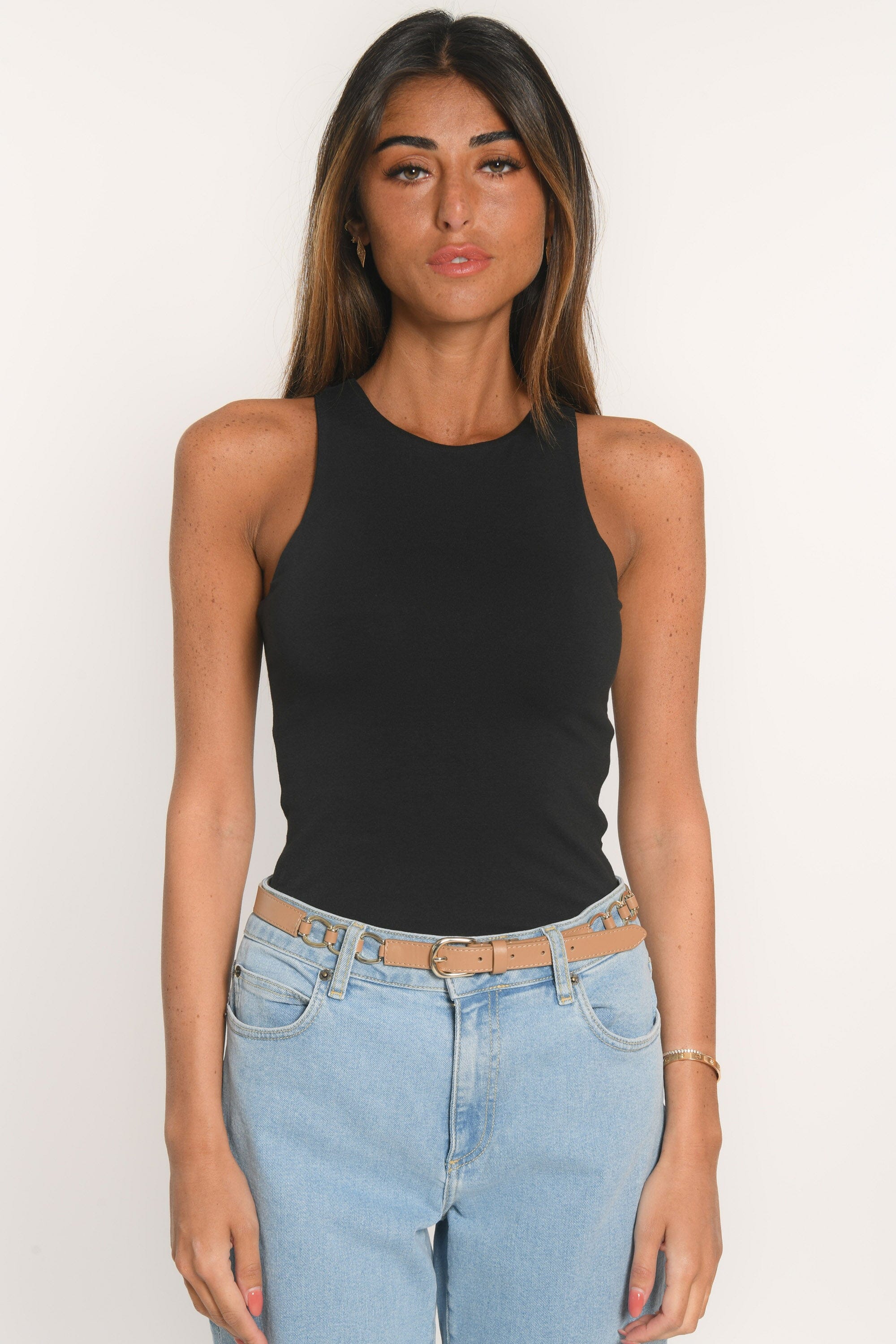 DÉBARDEUR - JULIETTE - NOIR TEE SHIRT KOOKAI Mode Kookai