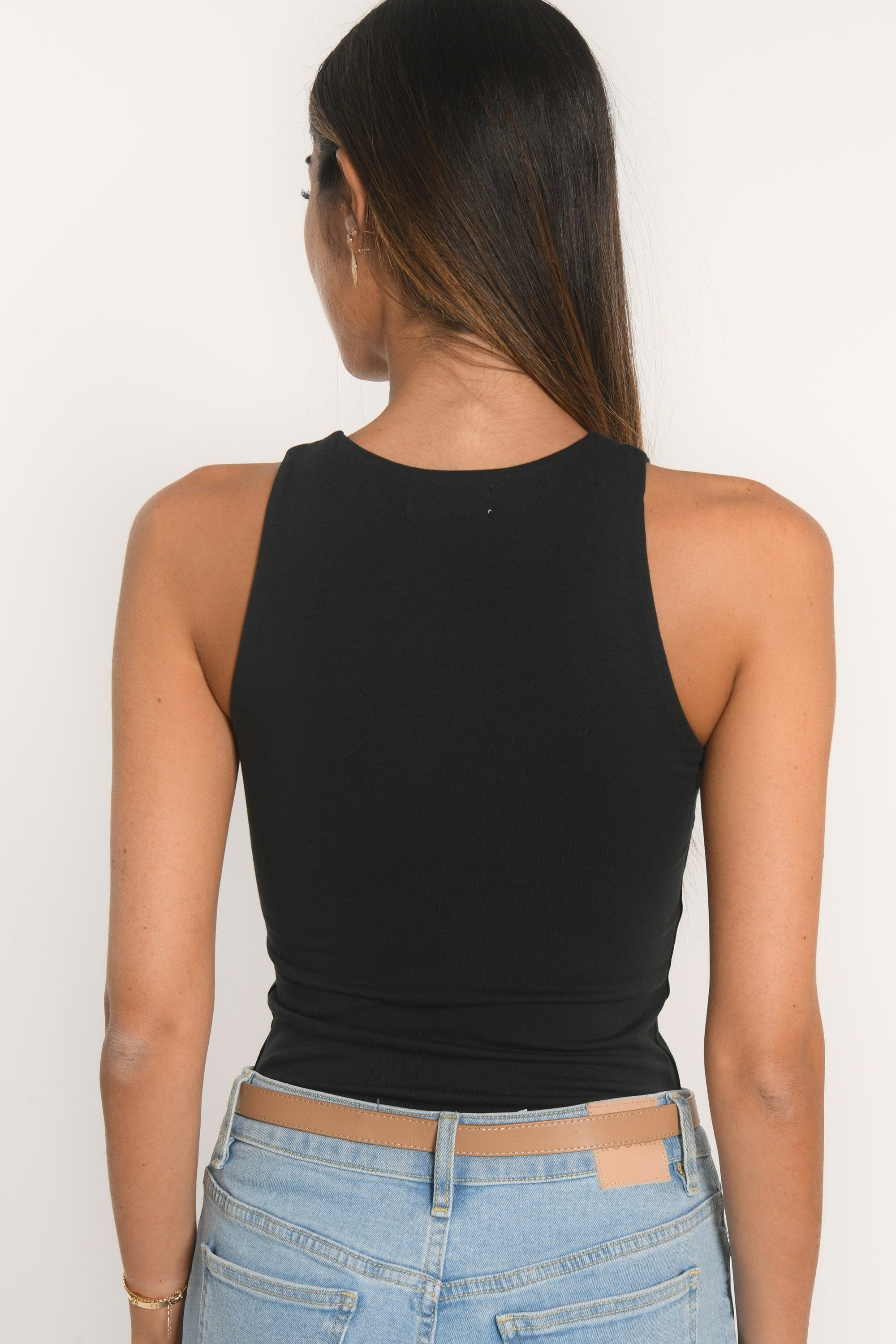 DÉBARDEUR - JULIETTE - NOIR TEE SHIRT KOOKAI Mode Kookai