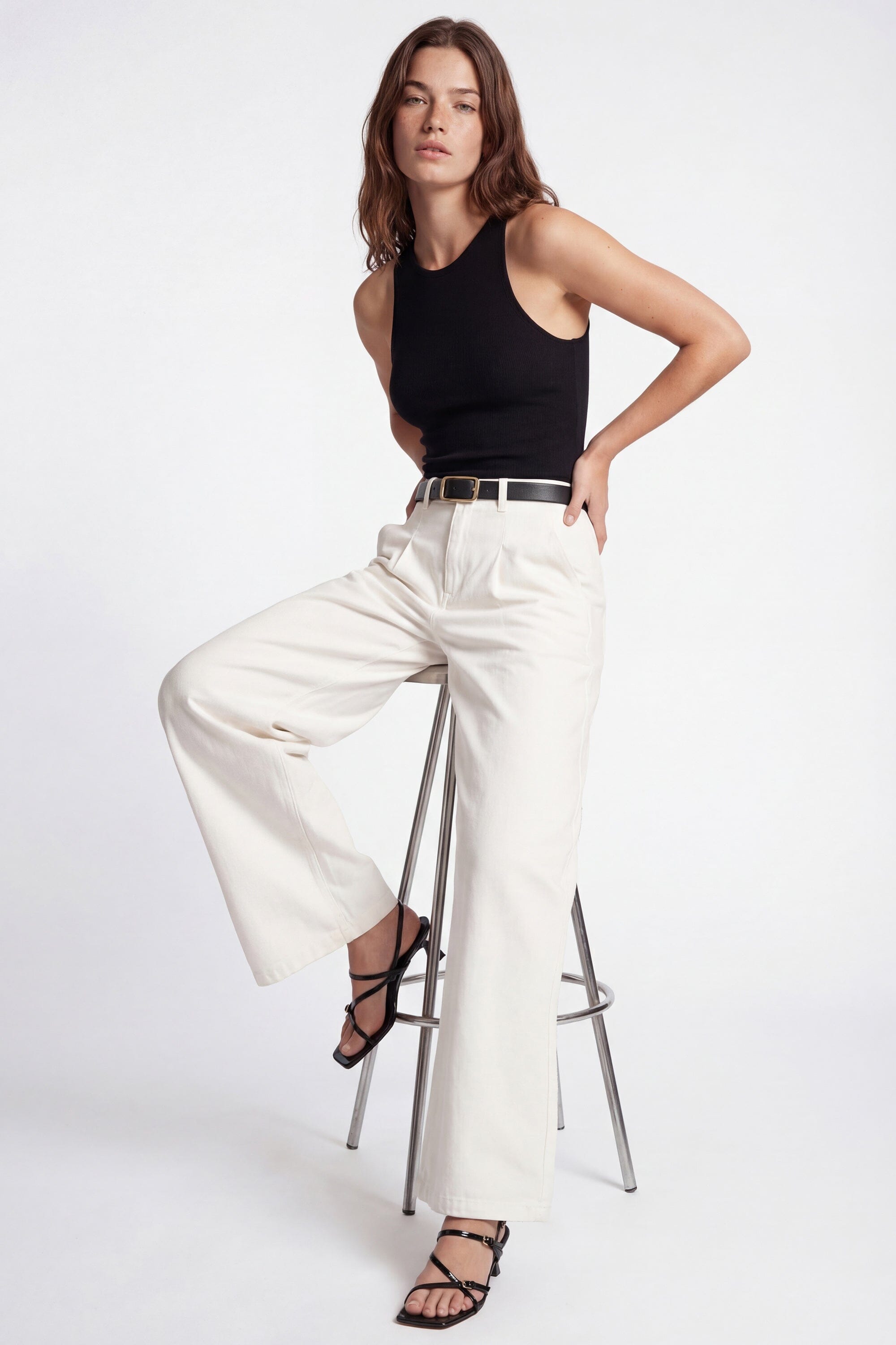 DEBARDEUR - JULIETTE - NOIR TEE SHIRT NEW KOOKAI Mode Kookai