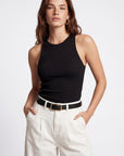 DEBARDEUR - JULIETTE - NOIR TEE SHIRT NEW KOOKAI Mode Kookai