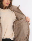DOUDOUNE - BAXTER - BEIGE MANTEAU NEW KOOKAI Mode Kookai