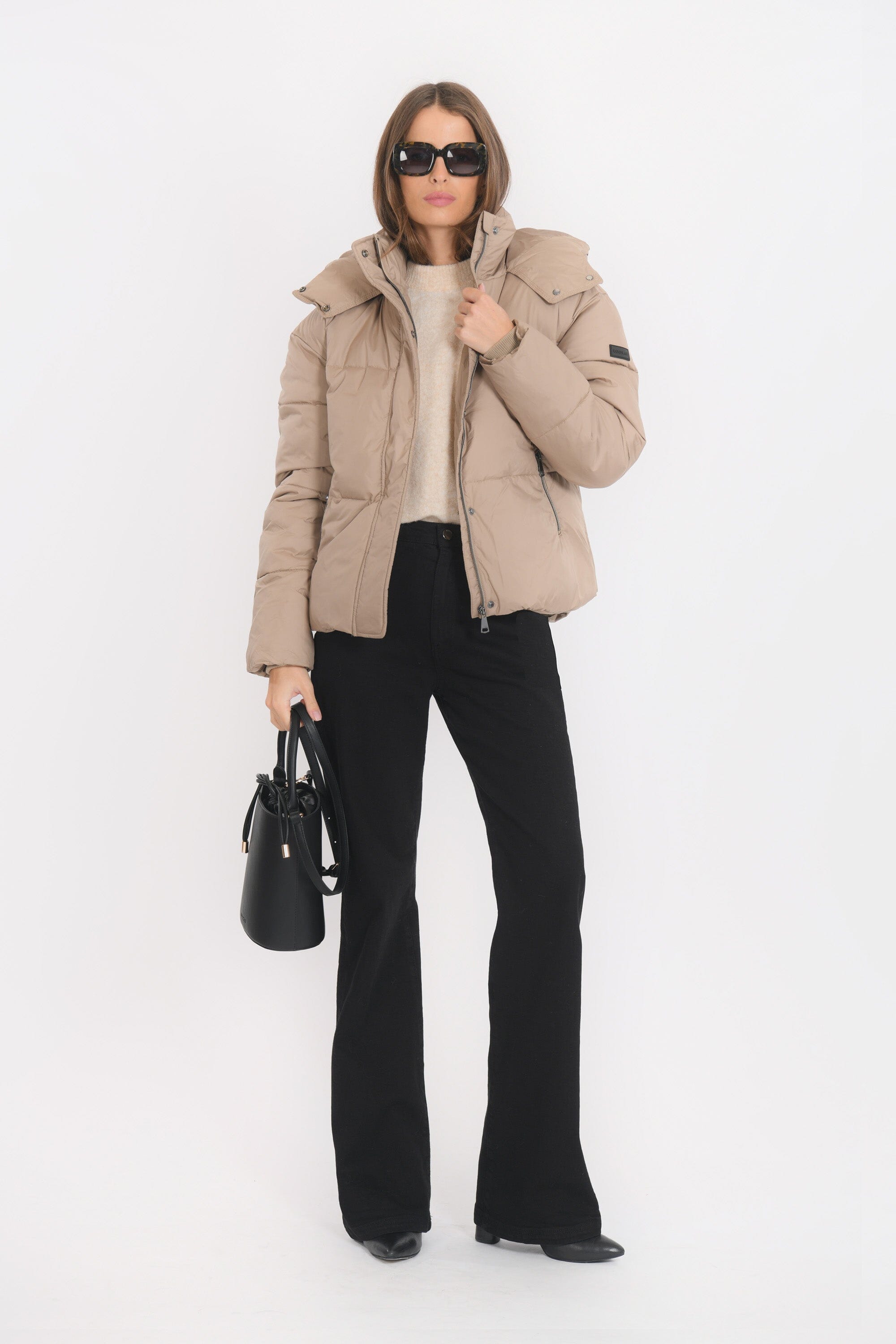 DOUDOUNE - BAXTER - BEIGE MANTEAU NEW KOOKAI Mode Kookai