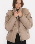 DOUDOUNE - BAXTER - BEIGE MANTEAU NEW KOOKAI Mode Kookai