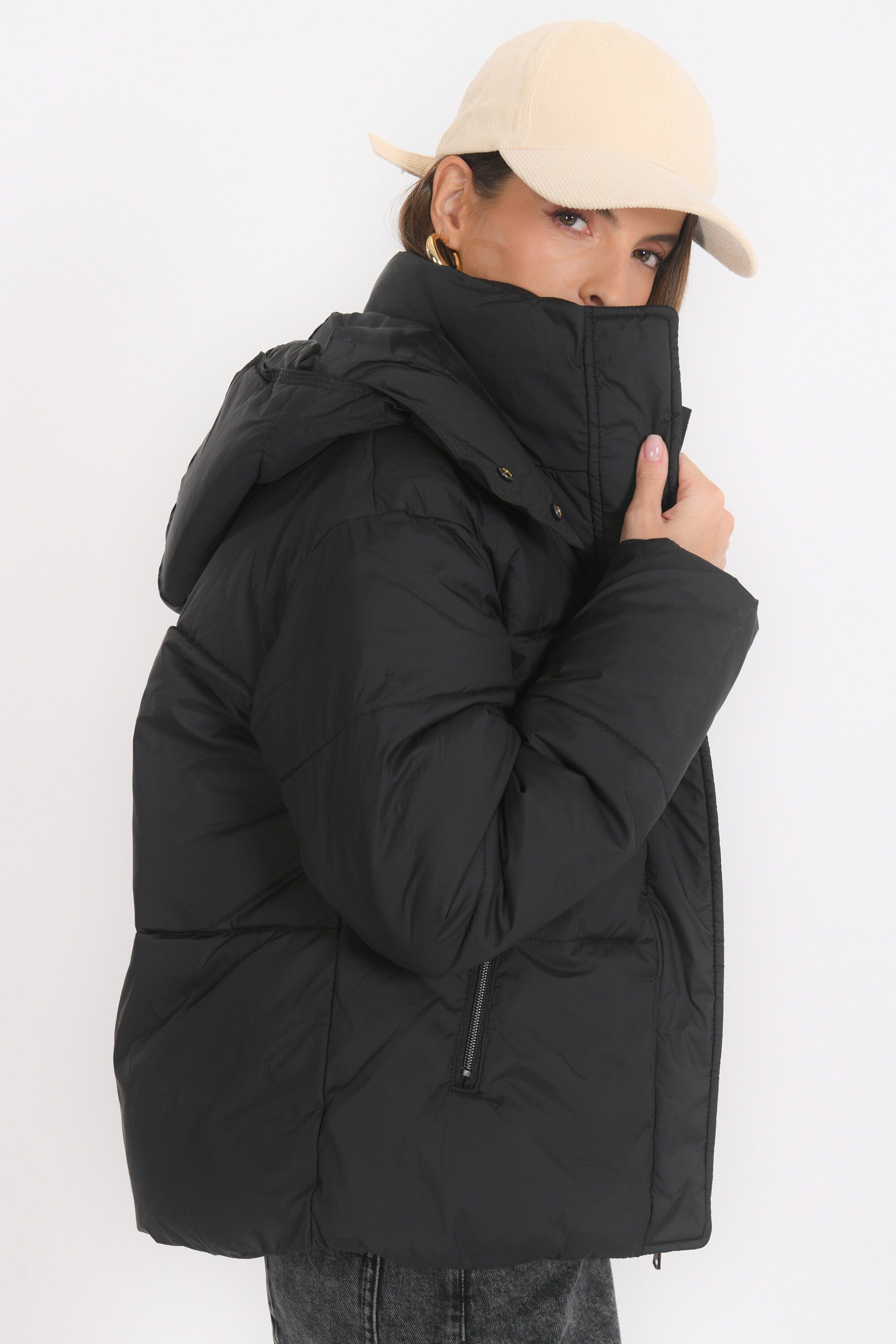 DOUDOUNE - BAXTER - NOIR MANTEAU NEW KOOKAI Mode Kookai