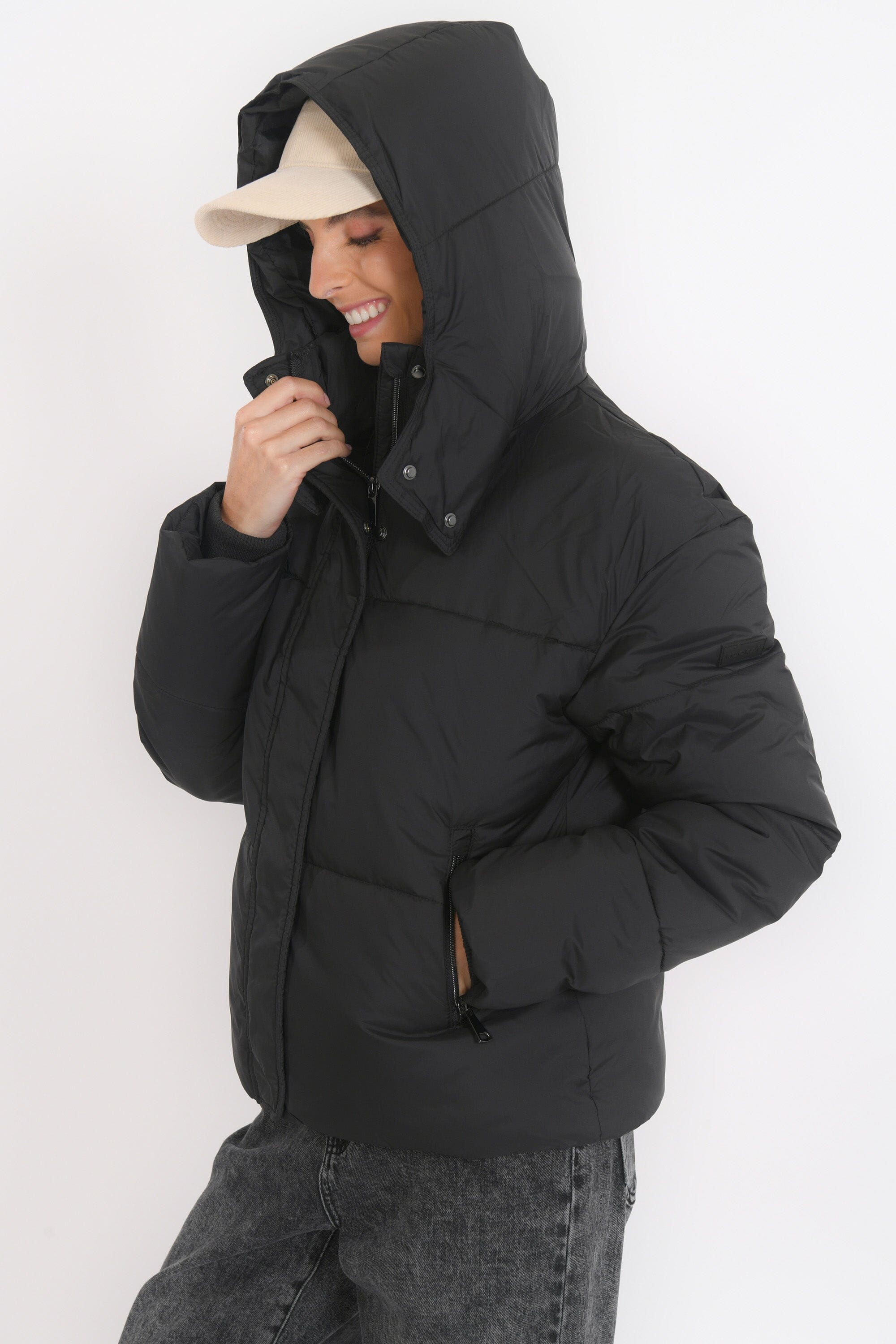 DOUDOUNE - BAXTER - NOIR MANTEAU NEW KOOKAI Mode Kookai