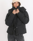 DOUDOUNE - BAXTER - NOIR MANTEAU NEW KOOKAI Mode Kookai