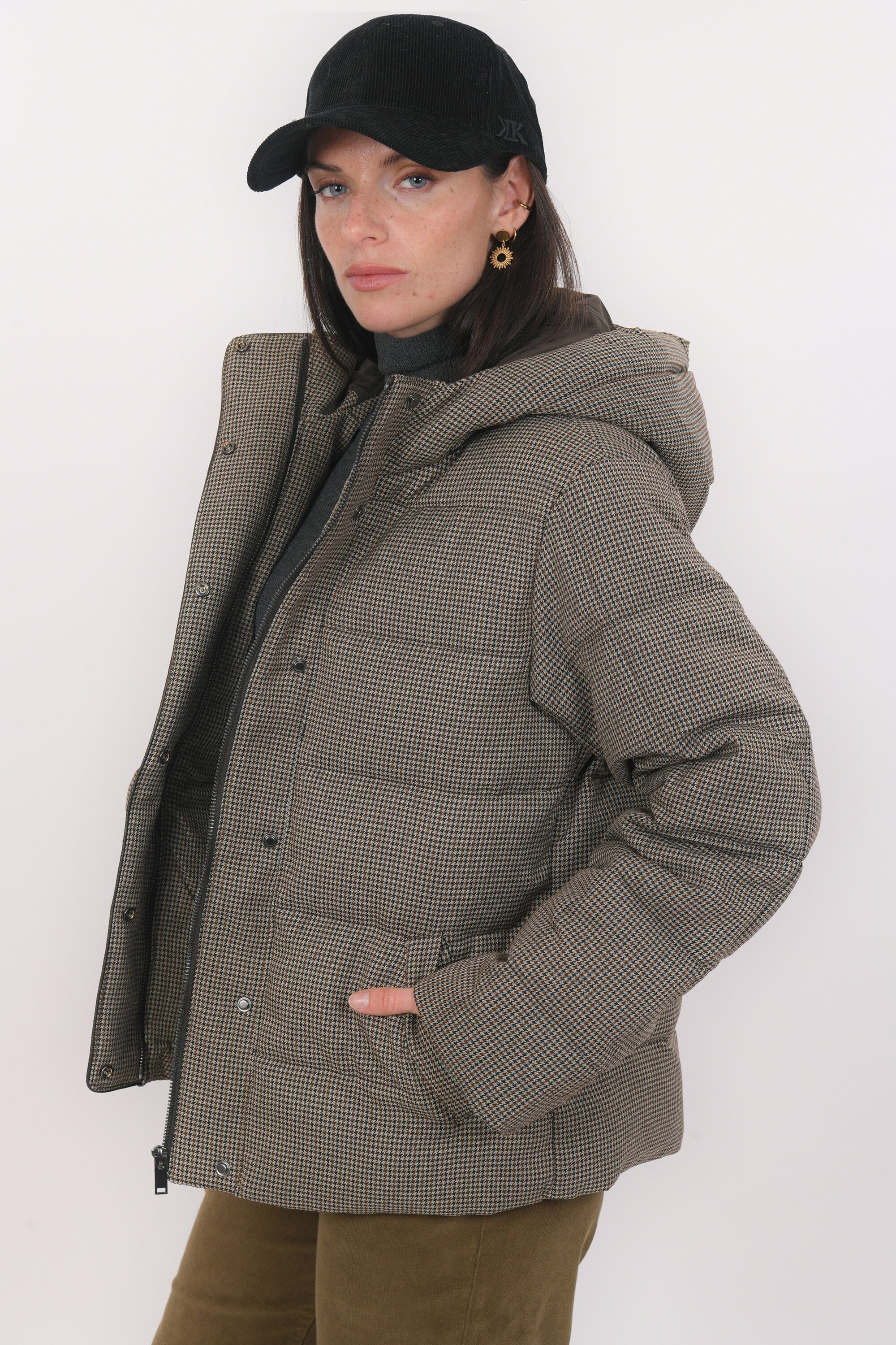 DOUDOUNE - BERLIOZ - CHOCOLAT MANTEAU NEW KOOKAI Mode Kookai