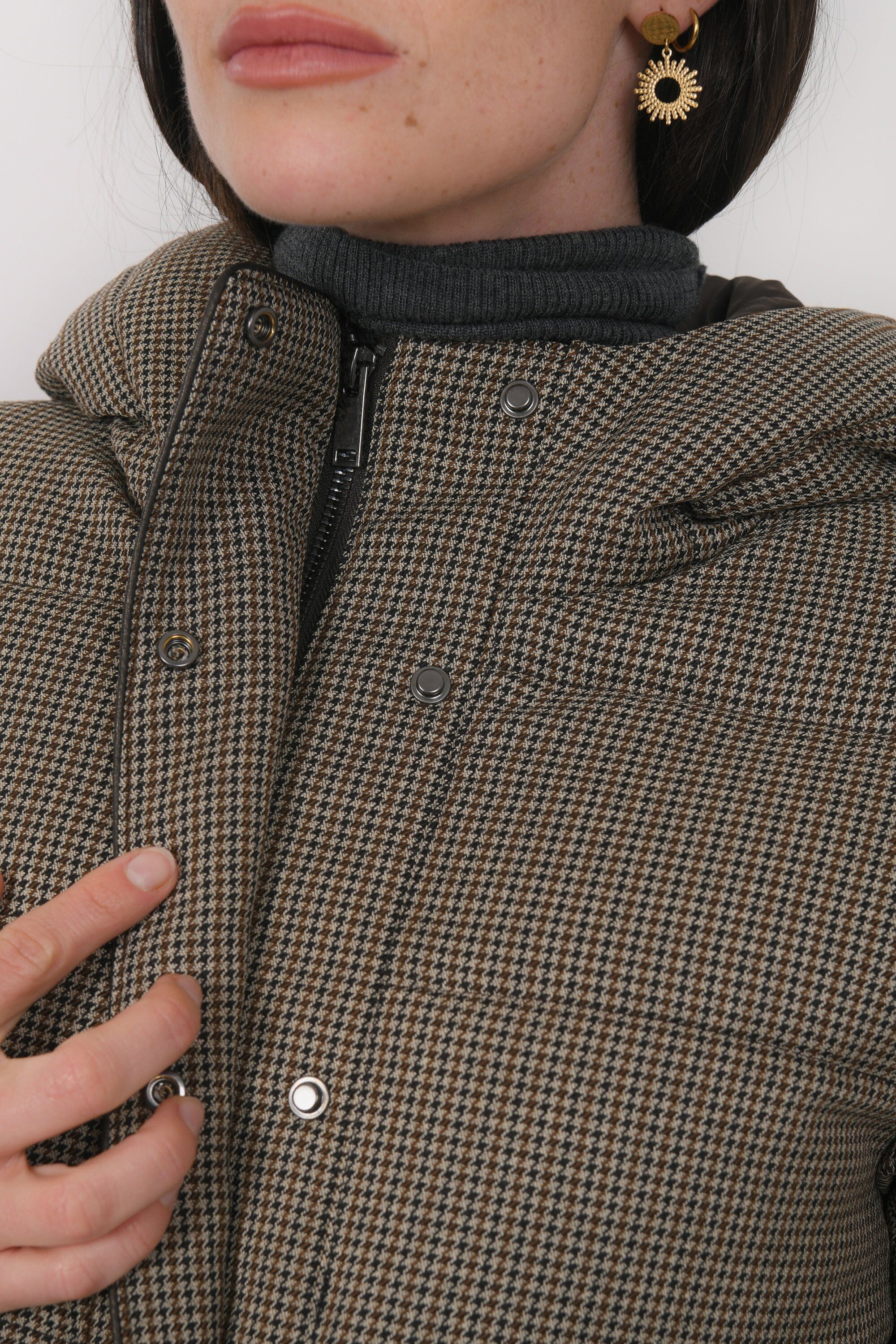 DOUDOUNE - BERLIOZ - CHOCOLAT MANTEAU NEW KOOKAI Mode Kookai