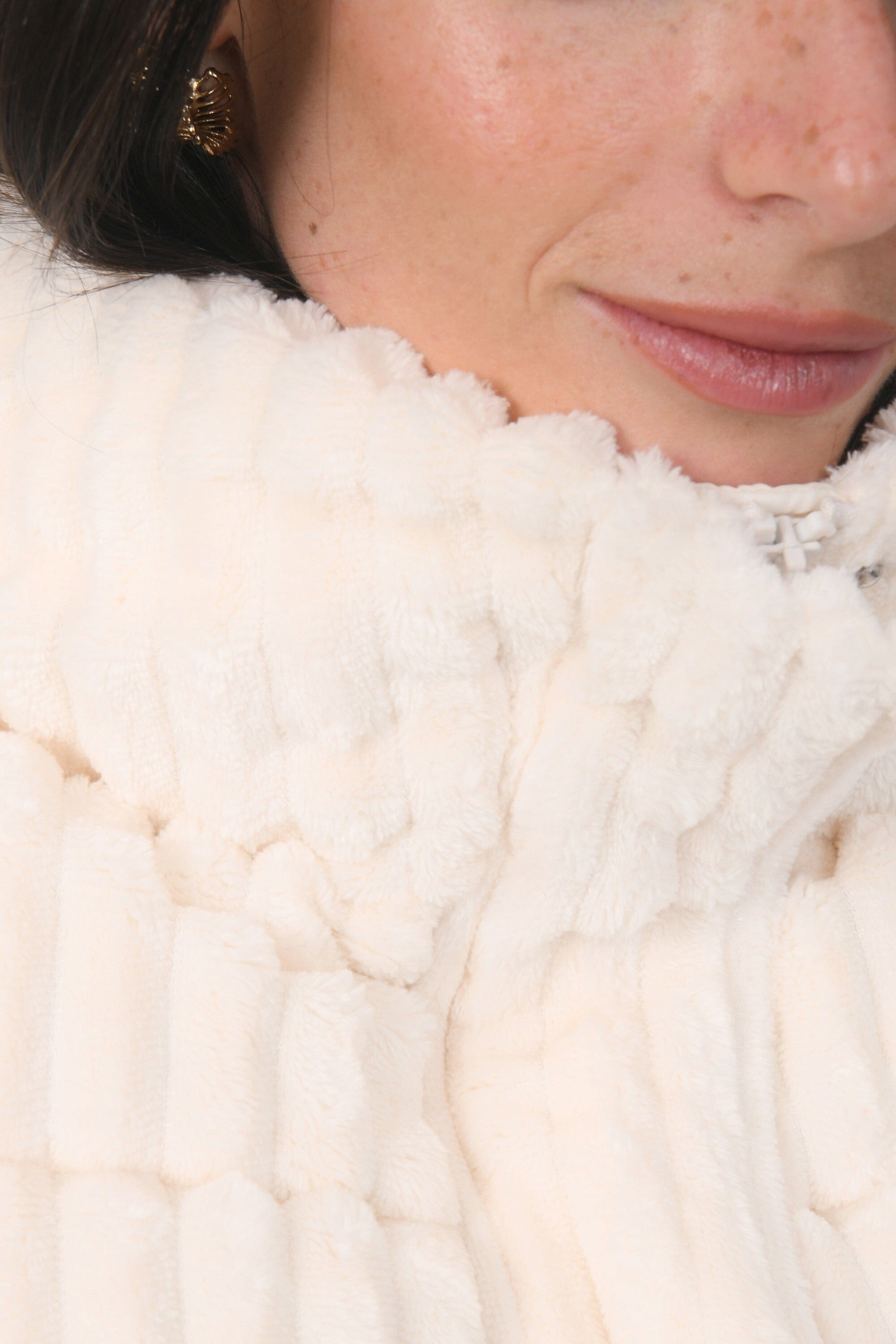 DOUDOUNE - BRYAN - CREME MANTEAU NEW KOOKAI Mode Kookai