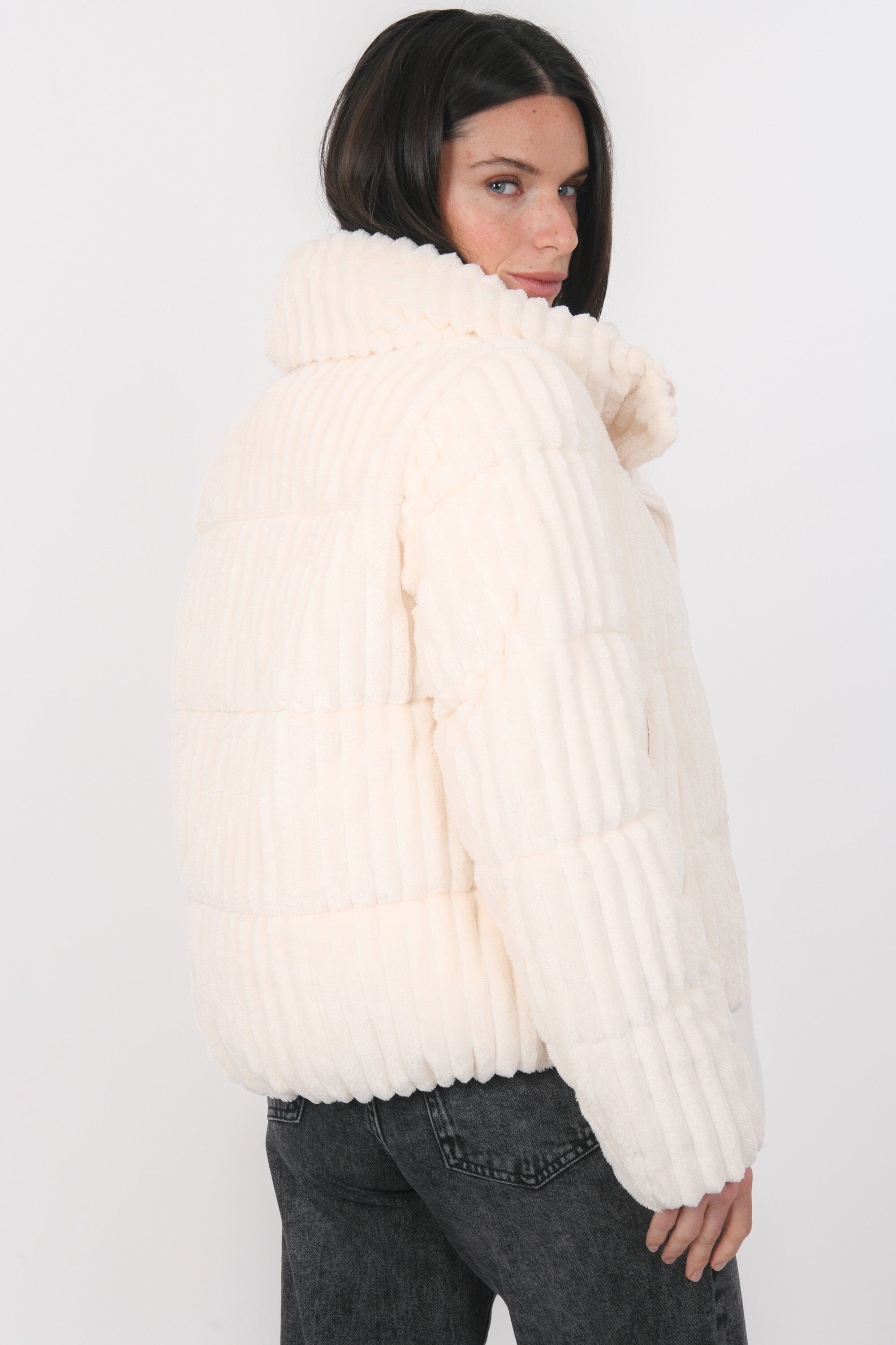 DOUDOUNE - BRYAN - CREME MANTEAU NEW KOOKAI Mode Kookai