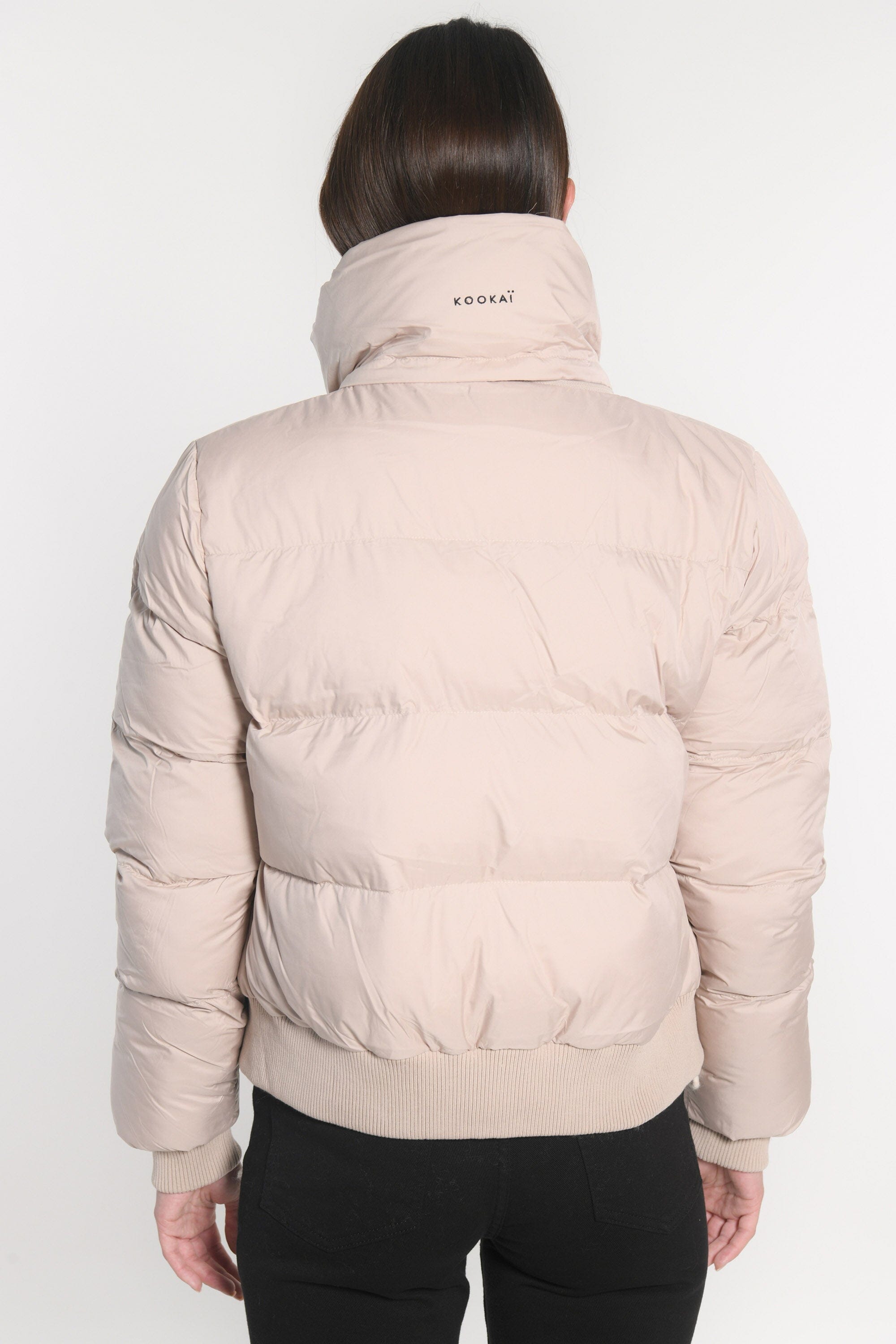 DOUDOUNE COURTE KAREN BEIGE MANTEAU KOOKAI Mode Kookai
