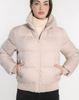 DOUDOUNE COURTE KAREN BEIGE MANTEAU KOOKAI Mode Kookai