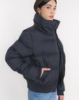 DOUDOUNE COURTE KAREN MARINE MANTEAU KOOKAI Mode Kookai