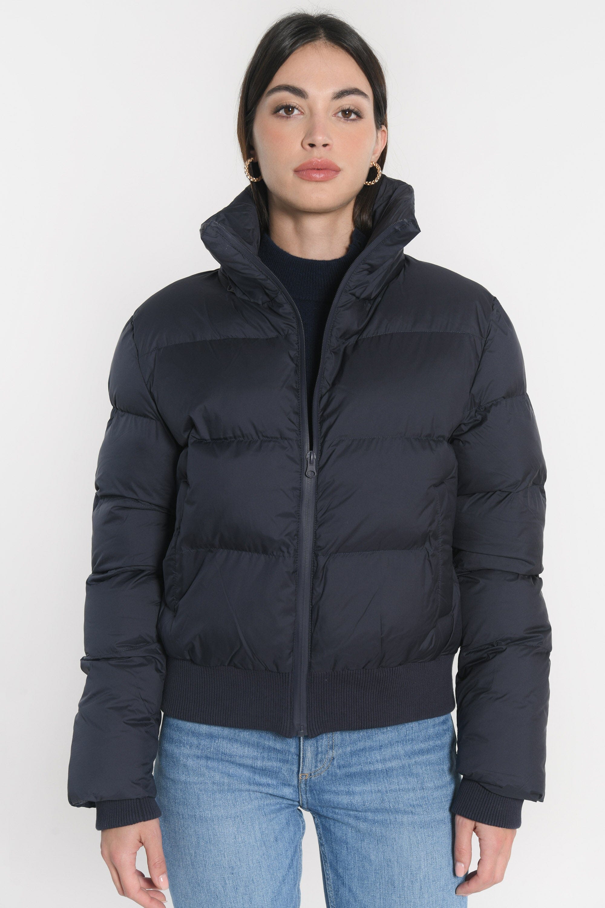 DOUDOUNE COURTE KAREN MARINE MANTEAU KOOKAI Mode Kookai