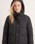 DOUDOUNE - DOUNIA - NOIR MANTEAU NEW KOOKAI Mode Kookai