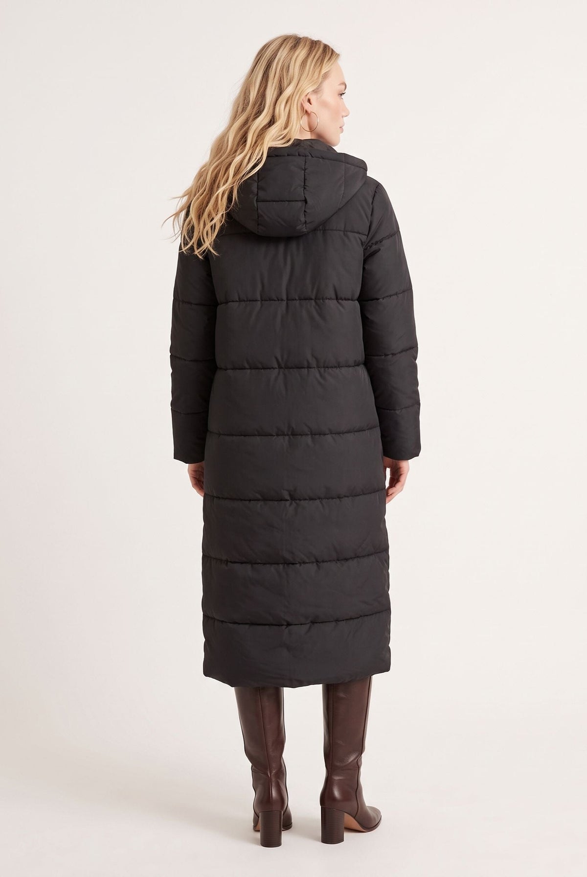 DOUDOUNE - DOUNIA - NOIR MANTEAU NEW KOOKAI Mode Kookai