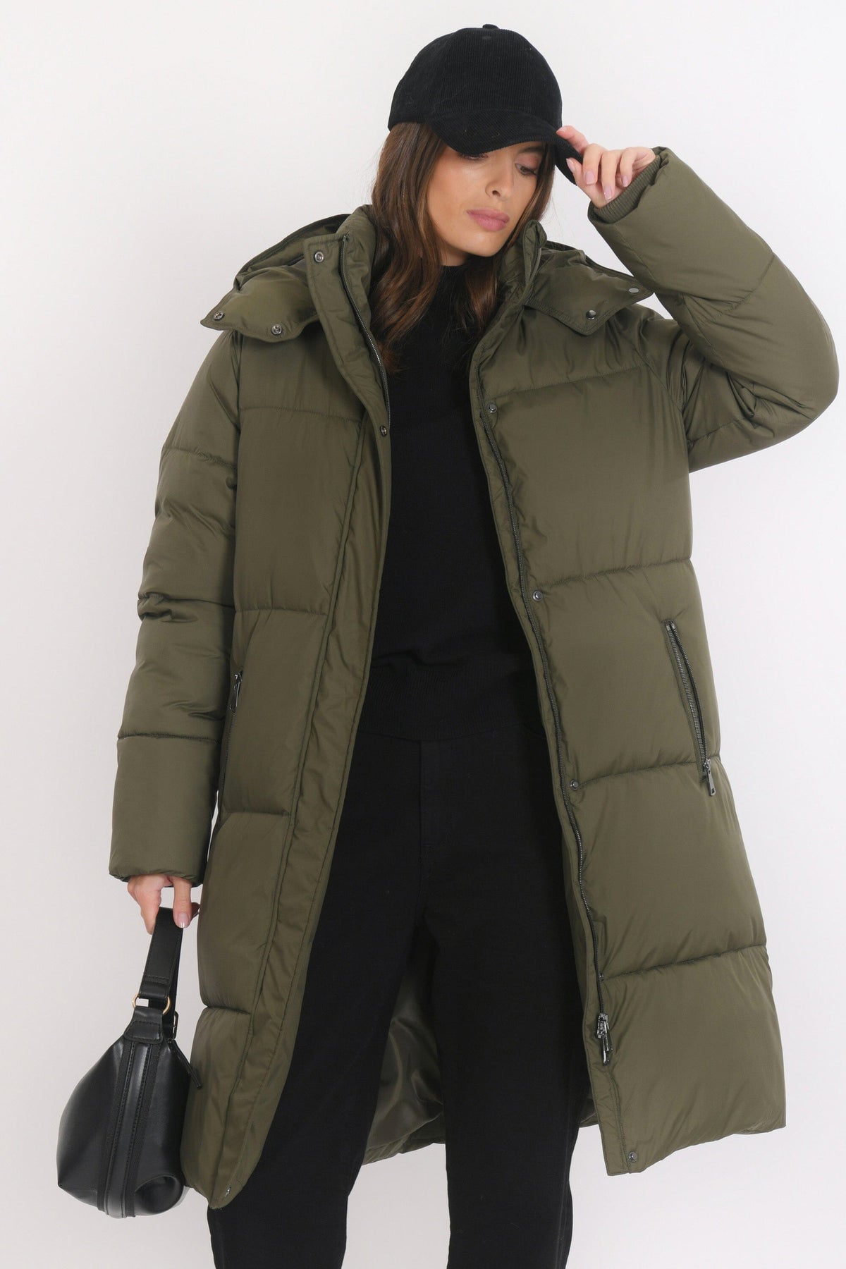Veste Doudoune Longue Femme Regatta Embrie - Couleur Dark Khaki, Neuf Avec étiquettes
