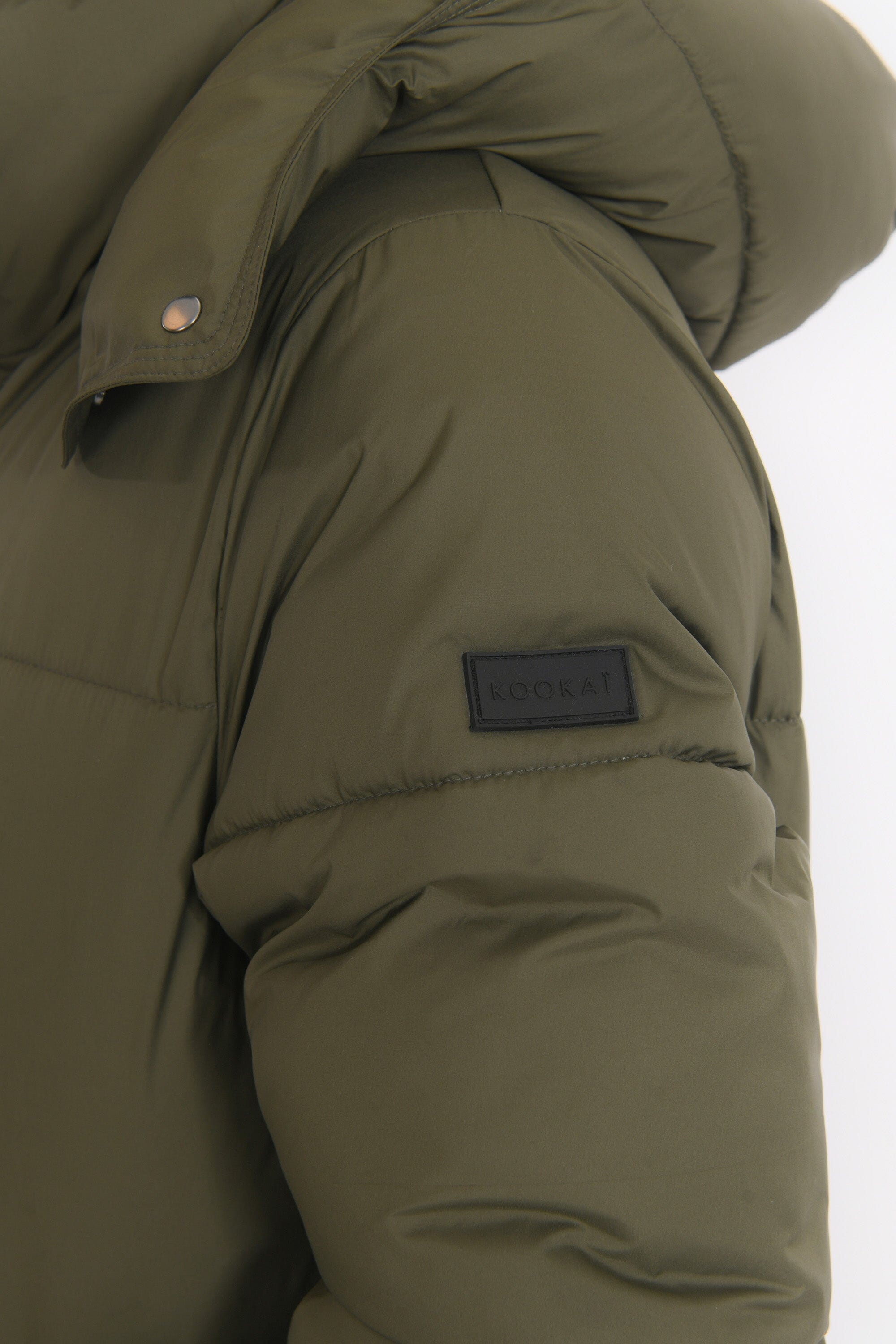 DOUDOUNE LONGUE - BAXTER - KHAKI MANTEAU NEW KOOKAI Mode Kookai