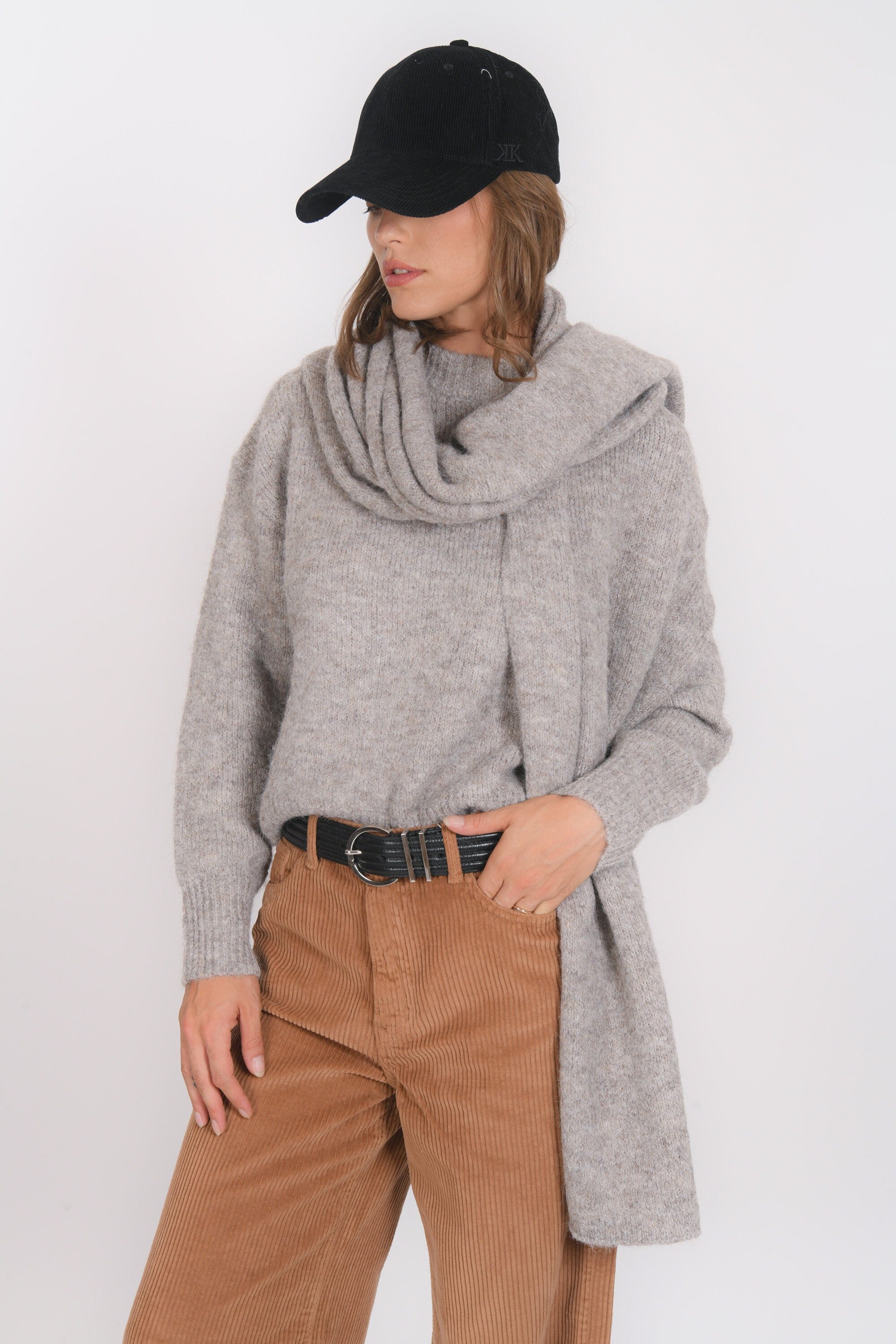 ECHARPE - BIANCA - TAUPE ACCESSOIRES NEW KOOKAI Mode Kookai