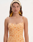 FOULARD 100% COTON - CLEMENCE - VANILLE ACCESSOIRES NEW KOOKAI Mode Kookai