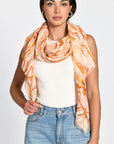 FOULARD ANIMALIER ORANGE ACCESSOIRES KOOKAI Mode Kookai